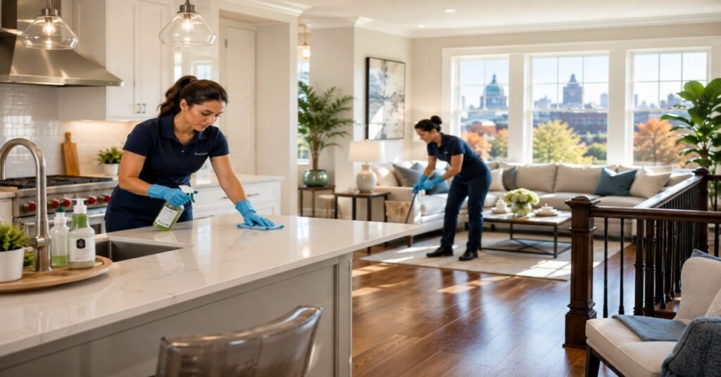 best cleaning company Albany NY — KD Cleaners professional house cleaning team