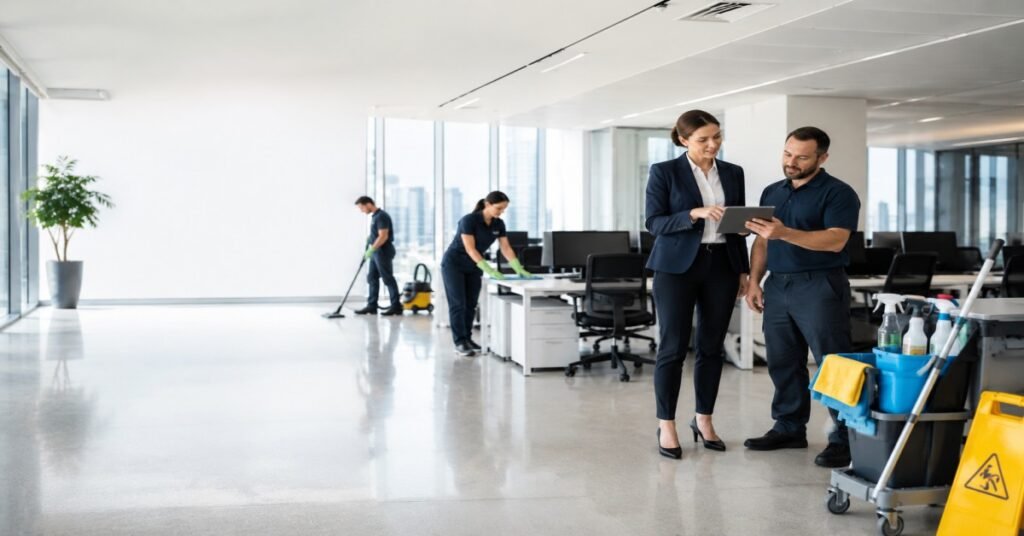 The optimized commercial cleaning schedule Albany NY matrix for corporate and local office property management.