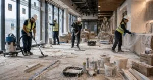 post construction cleaning Albany NY commercial site preparation